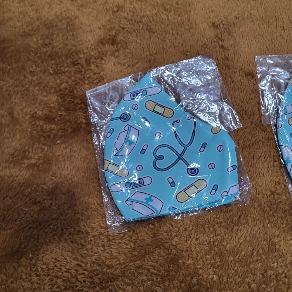 Reusable Adult Face Mask 2pack Doctor Theme, nose - chin 4.5